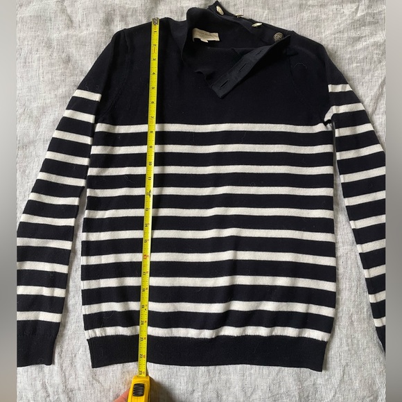 Sezane Jacob Jumper Navy Stripes size XXS - Picture 9 of 12